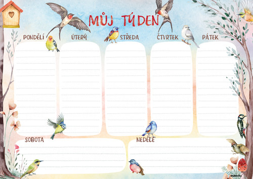 Týdenní <br/>plánovač Týdenní <br/>plánovač