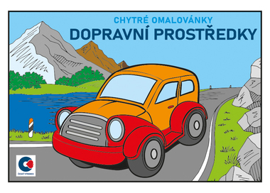 BO510 Omalovánka A5 - Chytré omalovánky - Dopravní prostředky-1