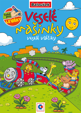 BO430 Omalovánka A5 - Veselé mašinky-1