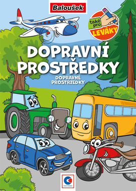 BO115 Omalovánka - A5 - Dopravní prostředky-1