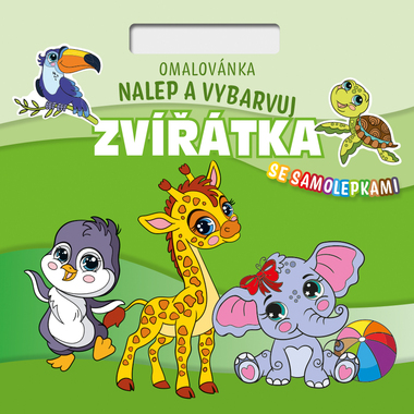 BO808 Nalepuj a vybarvuj! Zvířátka-1